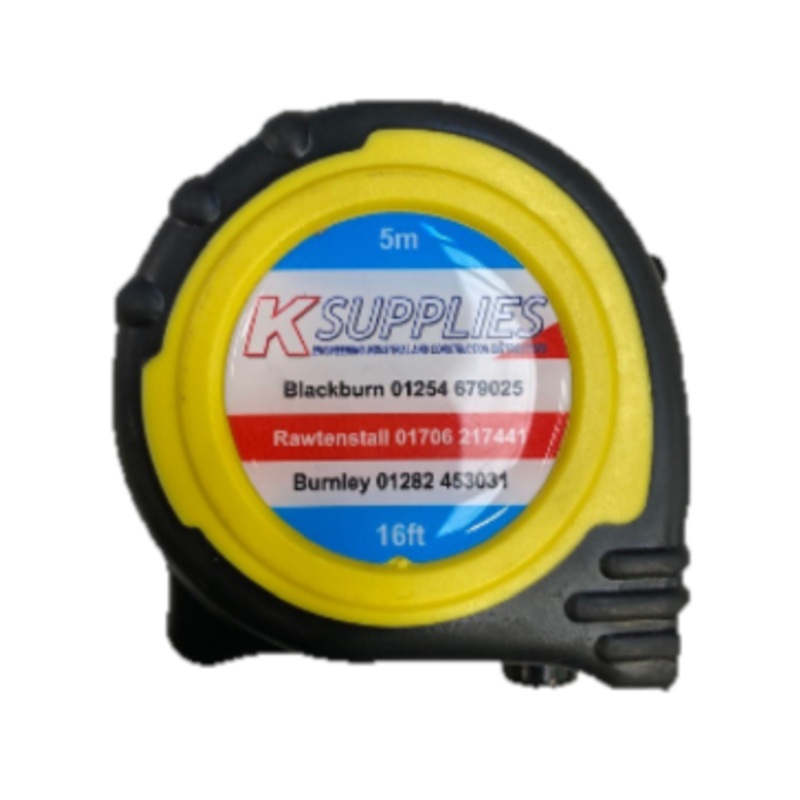 K Supplies 5mtr/16ft Tape Measure Own Brand