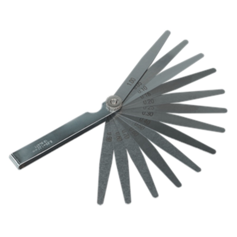 Sealey S0517 13 Blade Metric Feeler Gauge