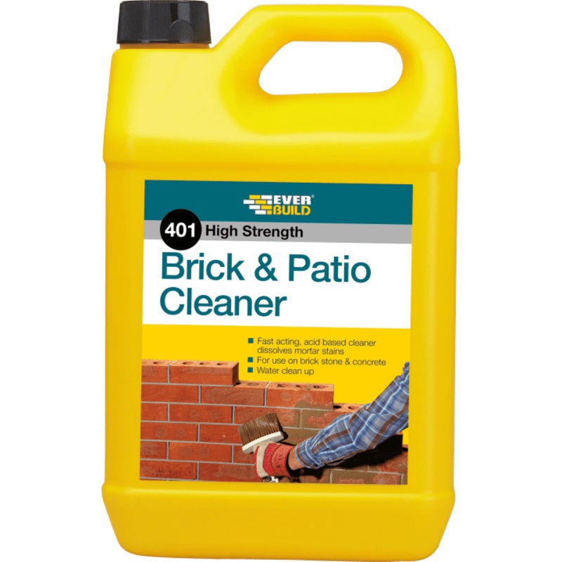 Everbuild 5ltr Brick & Patio Cleaner 401