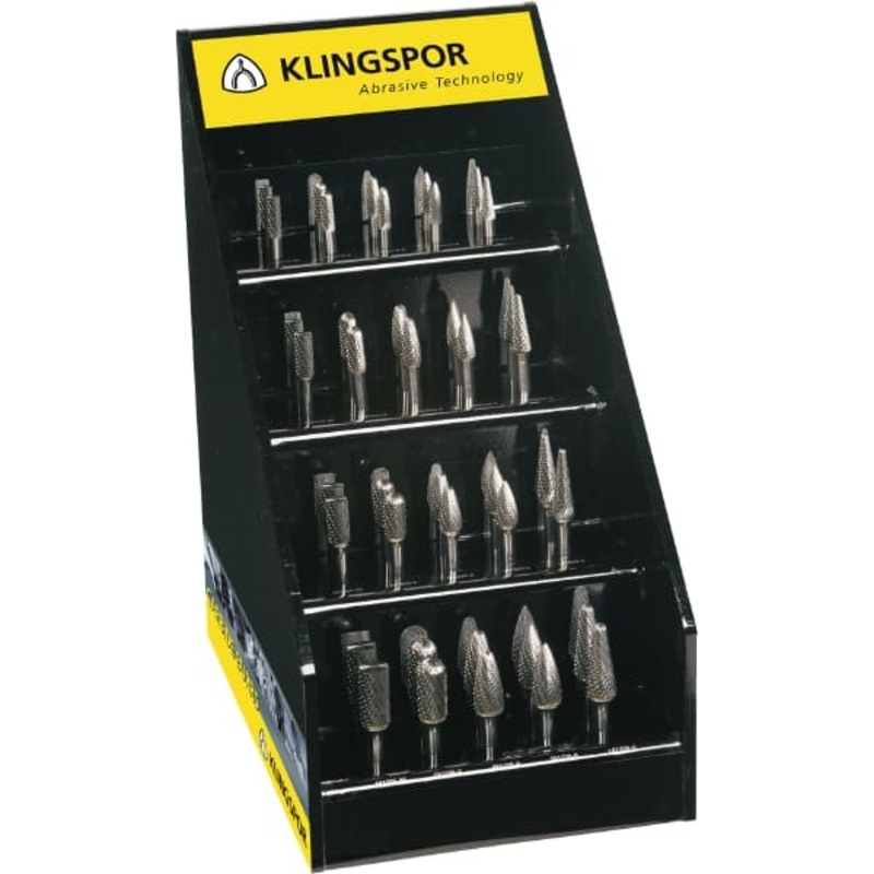 Klingspor hf100 set Tungsten Carbide Burr Set 40pc