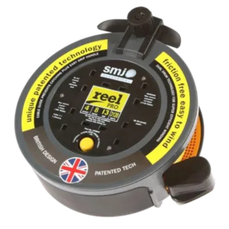 SMJ 8 Metre Cable Reel Extension Lead CP0813 230 Volts