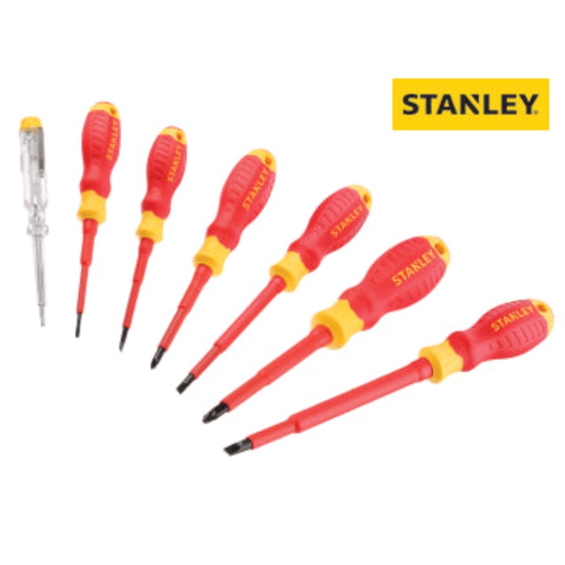 Stanley STHT60033-0 VDE Insulated Screwdriver Set, 7 Piece