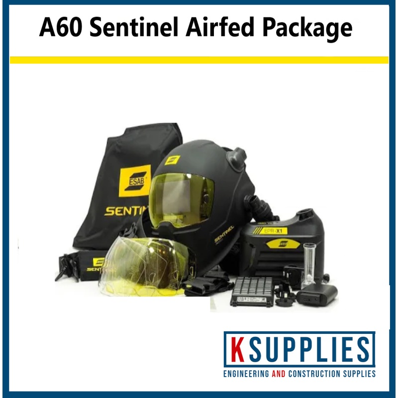 Esab A60 AIR Sentinel Welding Helmet With Air Pack
