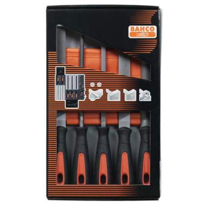 Bahco Ergo 5 Piece 8 Engineers File Set