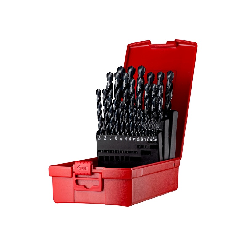 Dormer A19018 1/16-1/2 29pc Imperial Drill Set