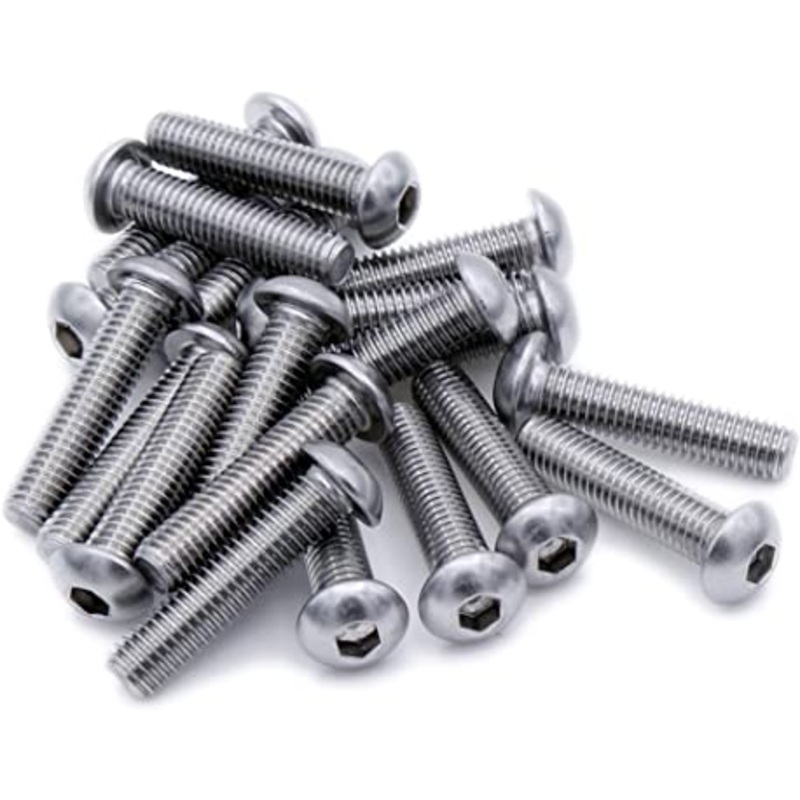 M8 Metric A2 304 Stainless Socket Button Screw
