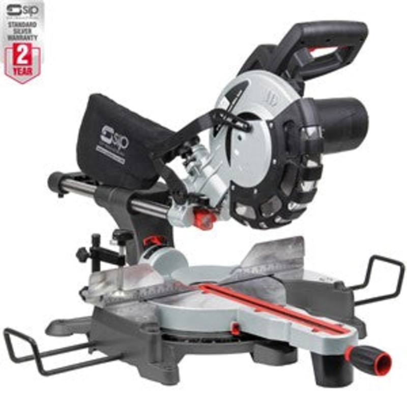 SIP 10 Sliding Compound Mitre Saw with Laser