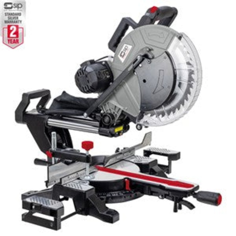 SIP 12 Sliding Compound Mitre Saw with Laser