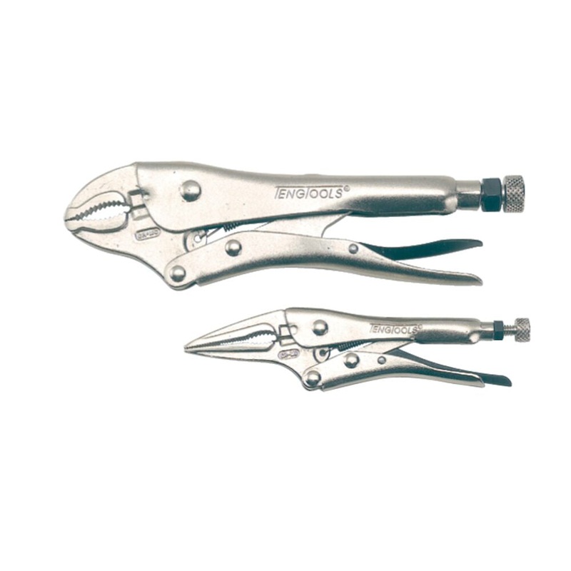 Teng 402 Power Grip Plier Set 155/250mm
