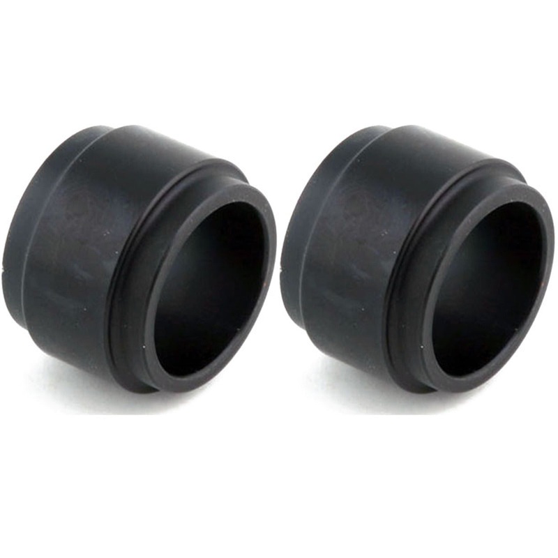 Black 25mm X 25mm Stub Axle Spacer / Wheel Spacer X 2
