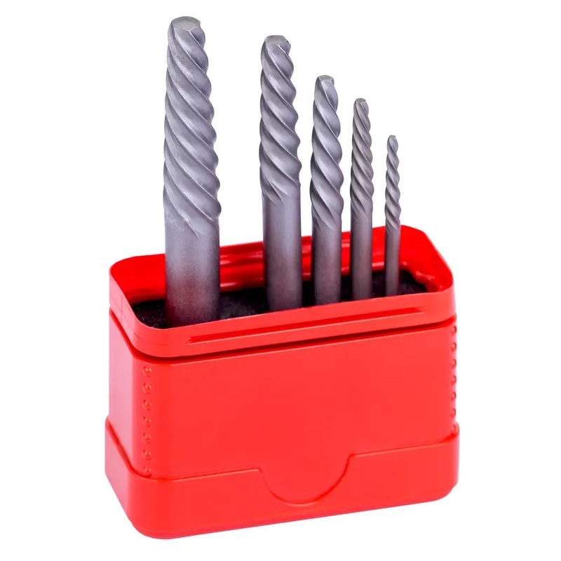Dormer M901A Carbon Steel Screw Extractor Set 5pc