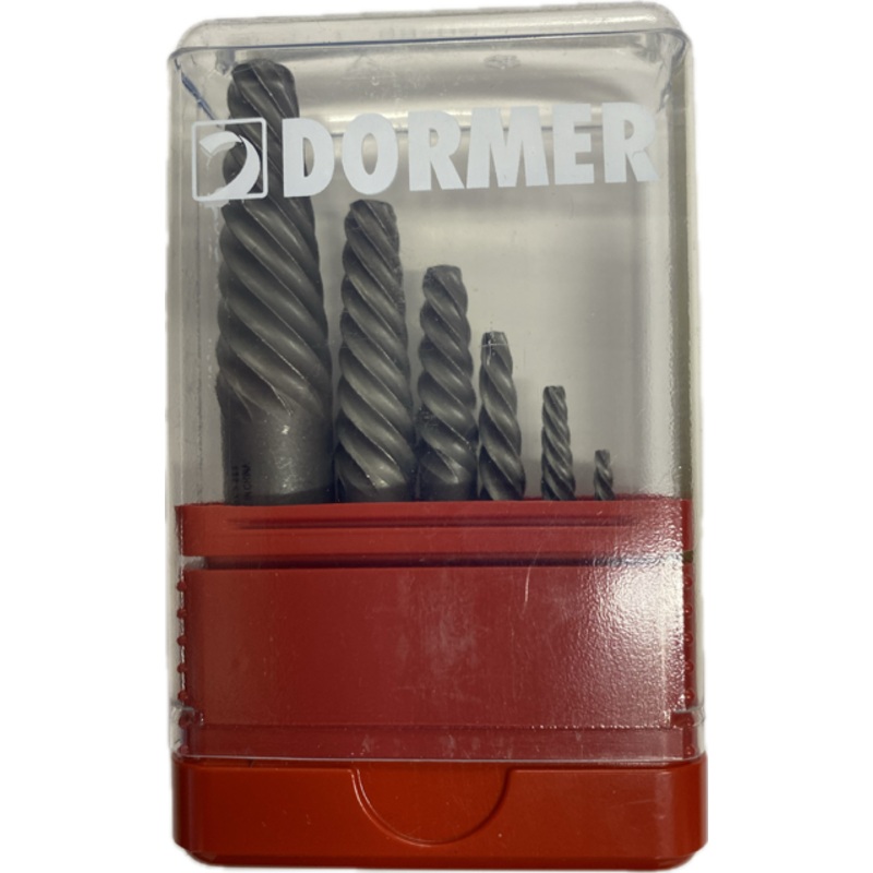 Dormer M901B Carbon Steel Screw Extractor Set 6pc