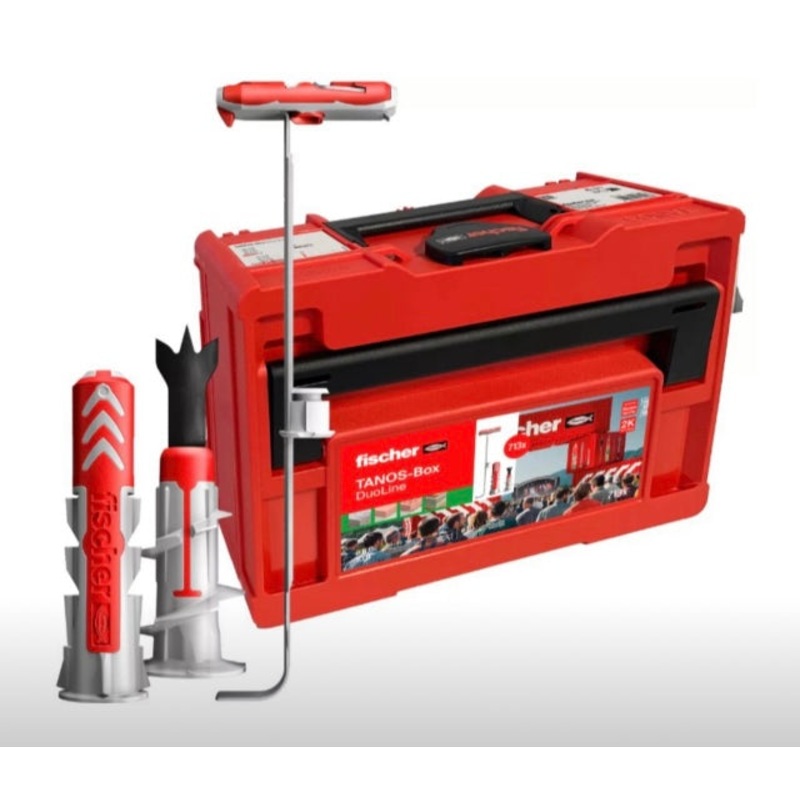 Fischer Tanos Box Duoline Duo Plug in Festool Systainer Style Box 574401