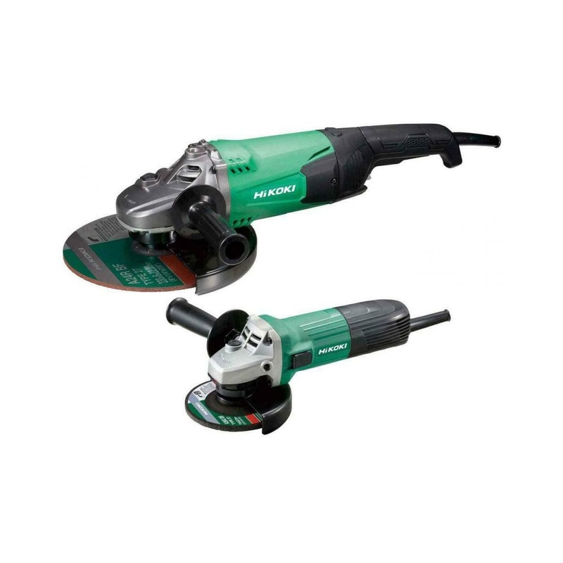 Hikoki Angle Grinder Twin Pack 240V 230MM + 115MM G23ST G12STX