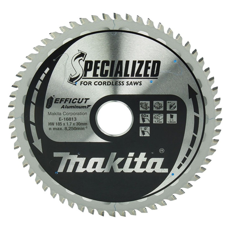 Makita E-16813 185mm x 30mm x 60T Efficut Aluminium Saw Blade