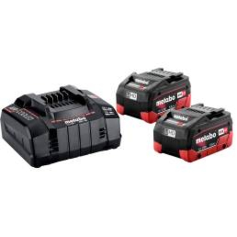 Metabo Basic Set 2 x LiHD 5.5 Ah & ASC145 Charger (685122380)