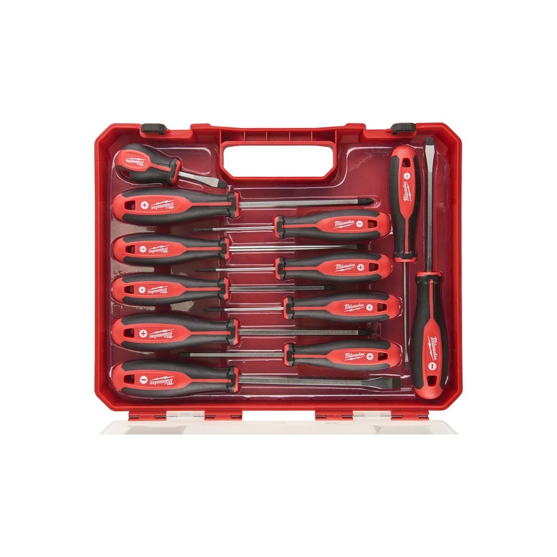 Milwaukee 12 Piece Tri-Lobe Screwdriver Set 4932472003