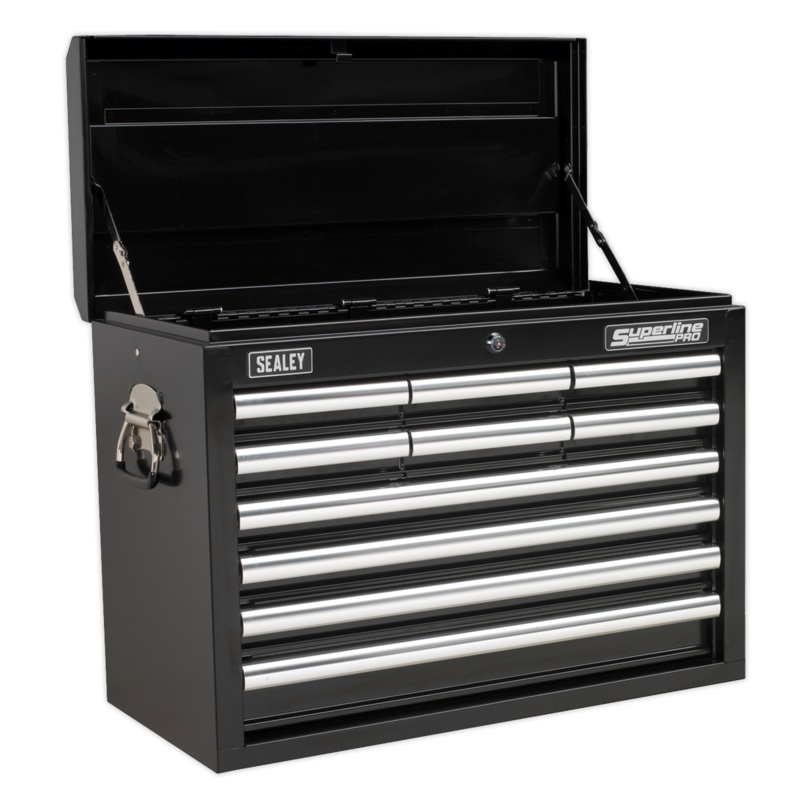 Sealey AP33109B Topchest 10 Drawer with Ball-Bearing Slides
