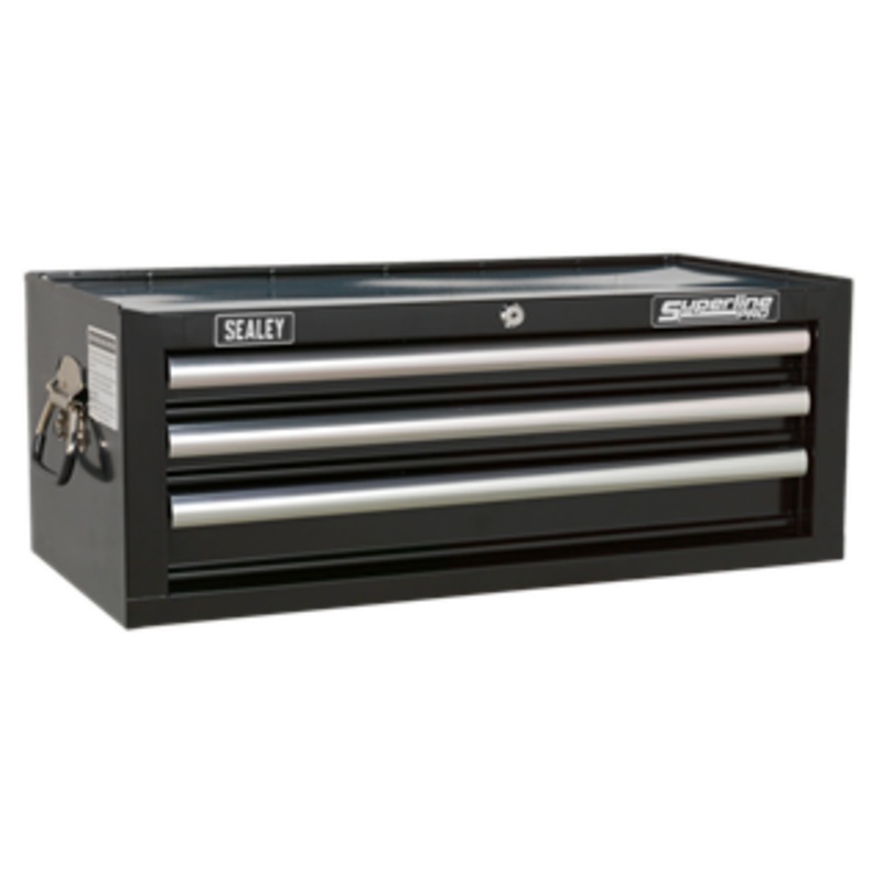 Sealey AP33339B Toolchest 3 Drawer with Ball-Bearing Slides