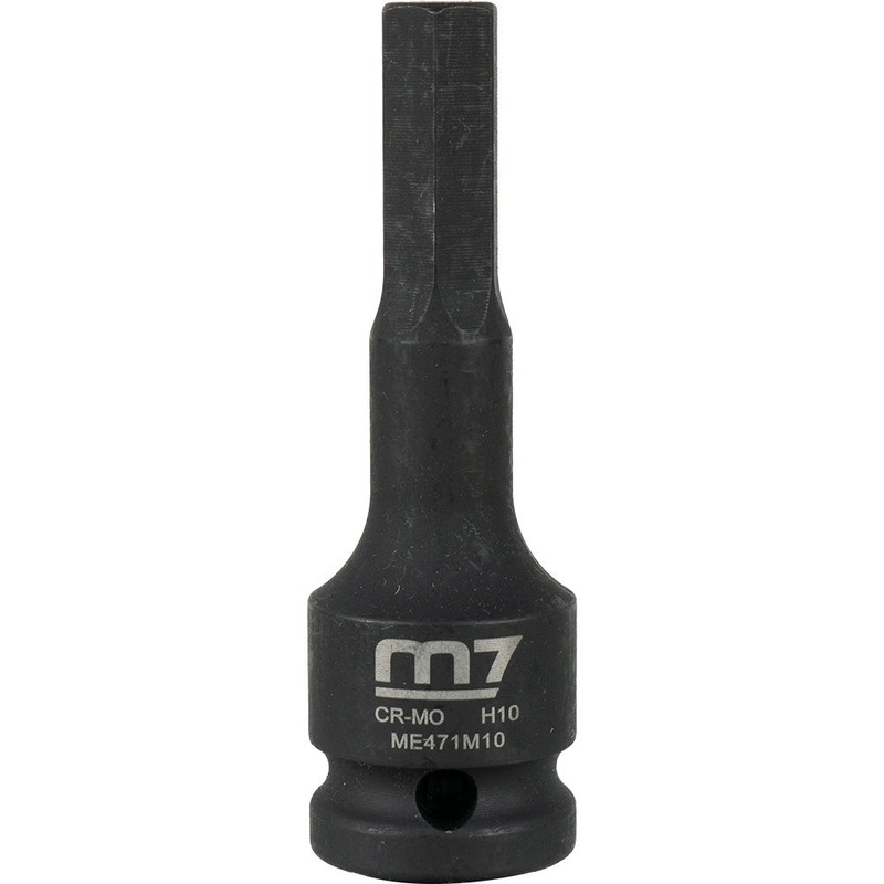 M7 Impact In Hex Socket, 1/2in Drive, 10mm