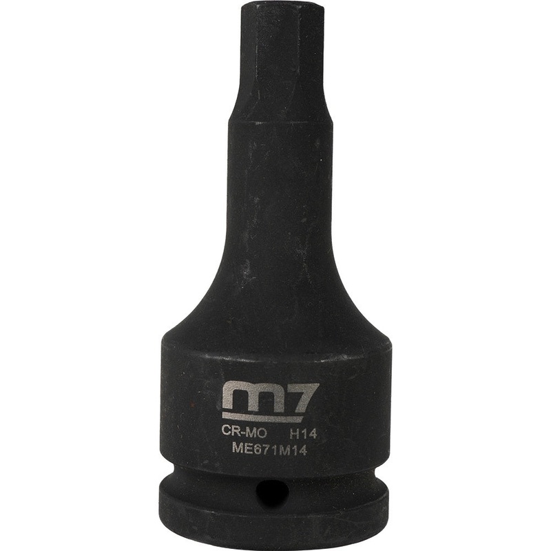 M7 Impact In Hex Socket, 3/4in Drive, 14mm