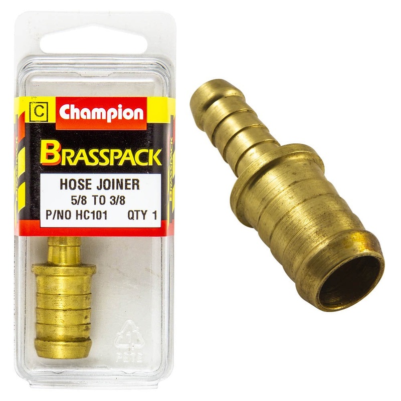 Champion Brass Hose Joiners – Reducing – 5/8in to 3/8in