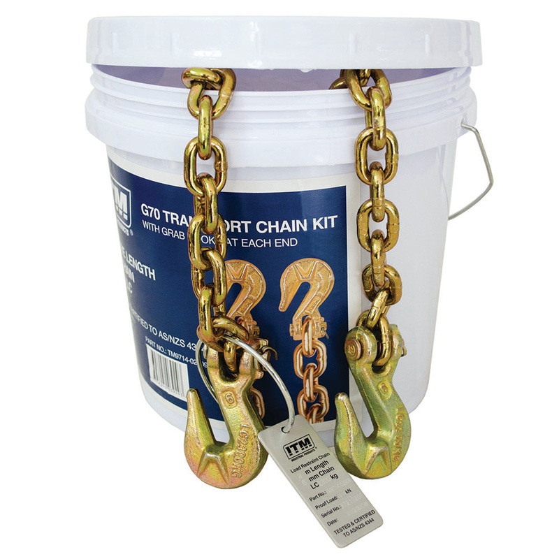 ITM G70 Transport Chain – 2.3 Ton Lashing Cap. – 9M Length