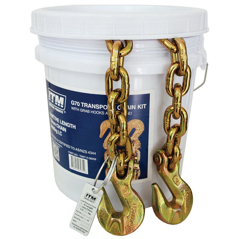 ITM G70 Transport Chain – 6 Ton Lashing Cap. – 9M Length