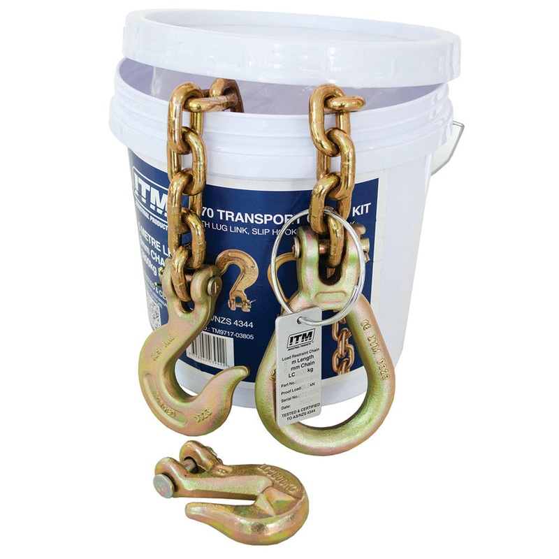 ITM G70 Transport Chain Kit-3.8Ton Lashing Cap. – 5M Length