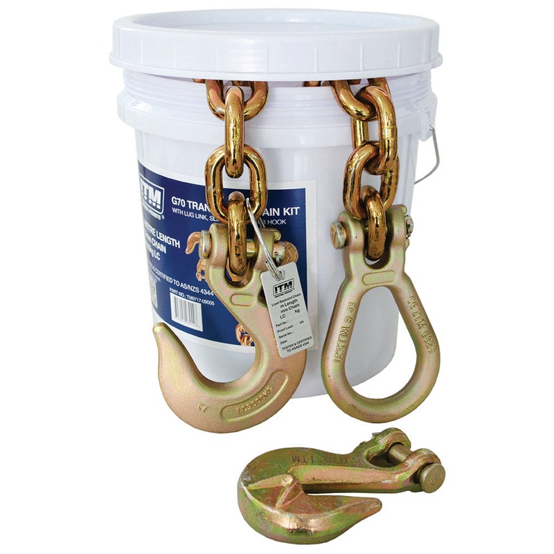 ITM G70 Transport Chain Kit-9Ton Lashing Cap. – 5M Length