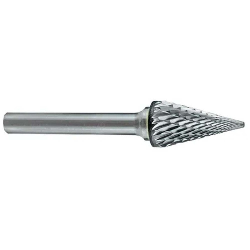Holemaker Carbide Burr 1/8×1/2inx1/8in Cone Shape DC