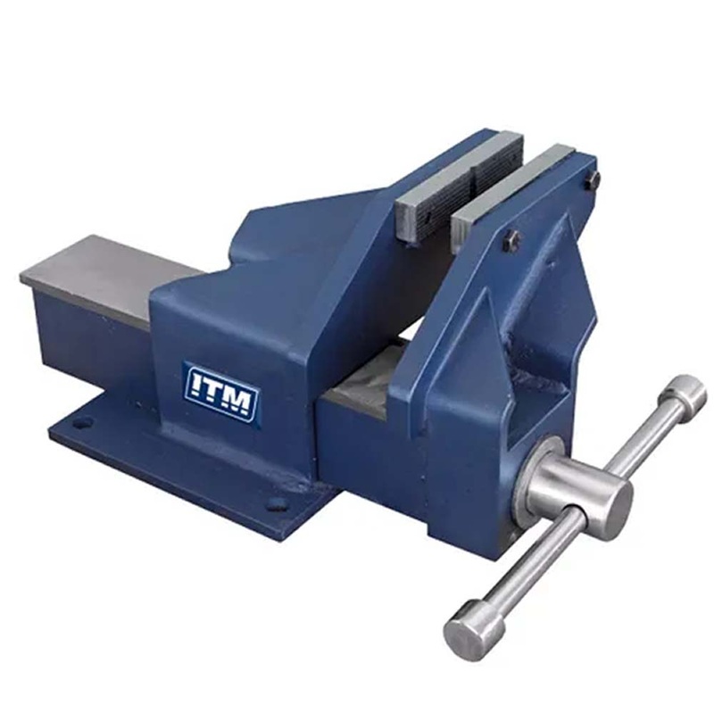 ITM Fabricated Steel Bench Vice Offset Jaw – 125mm