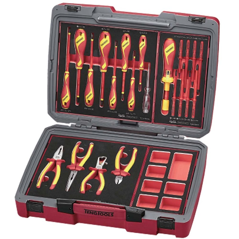 Teng 37pc Mecca Pro TC-6T EVA Electrician Tool Kit