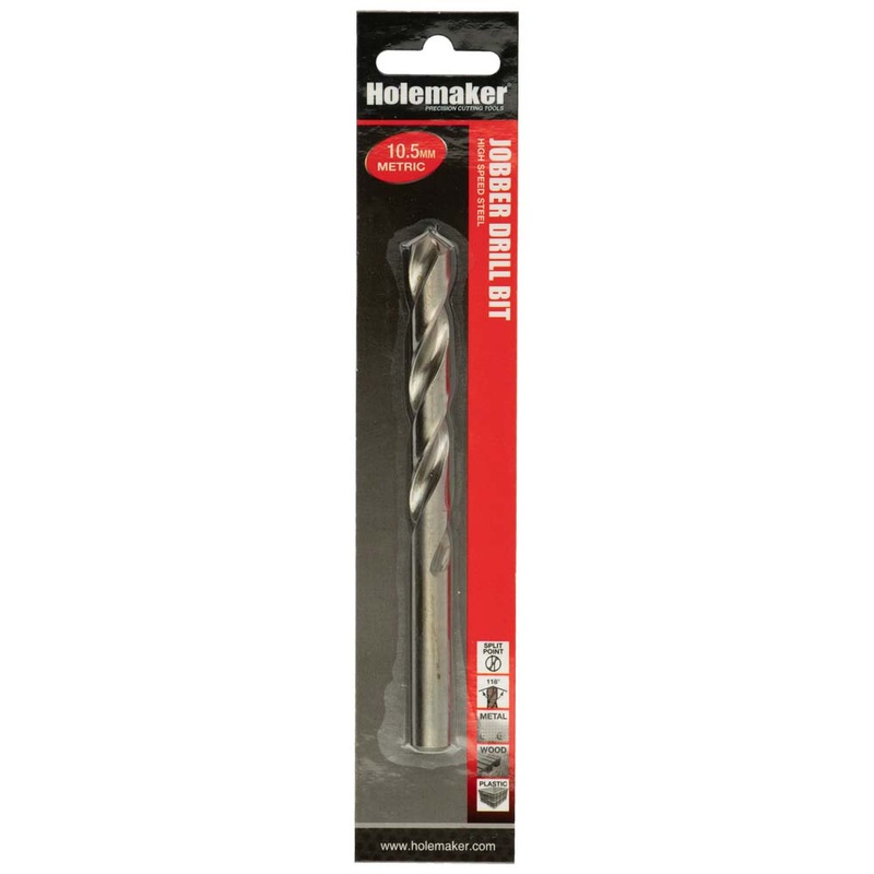 Holemaker Jobber Drill 10.5mm – 1pc (Carded)