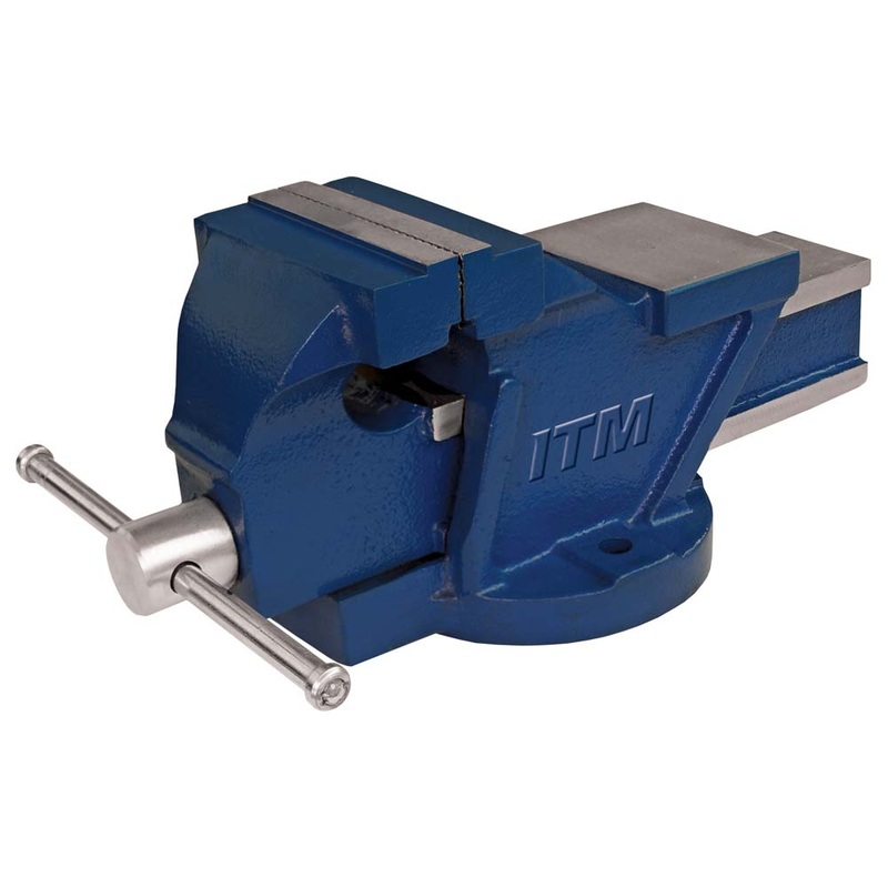 ITM Shop Bench Vice Cast Iron – 100mm