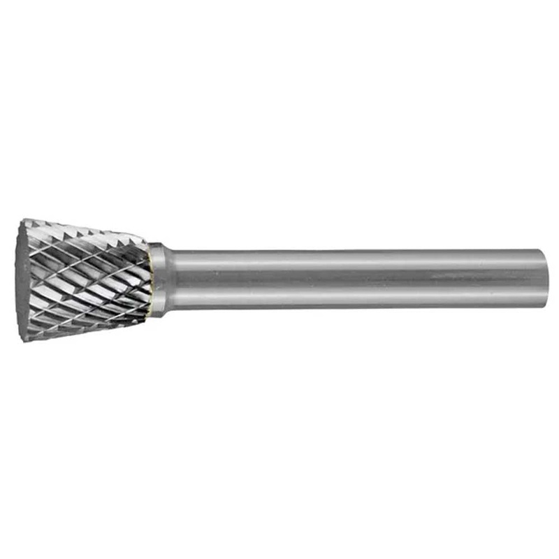 Holemaker Carbide Burr 1/4×1/4×1/4in Inverted Cone Shape DC