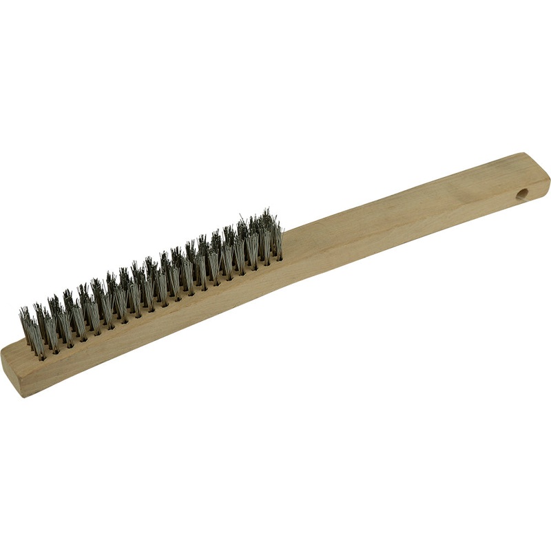 ITM Stainless Steel Wire Brush 353mm – 4 Row