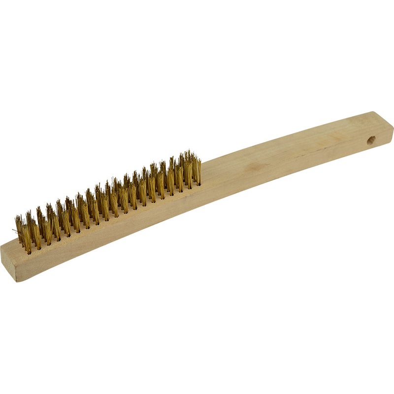 ITM Wire Brush 353mm – 4 Row Brass
