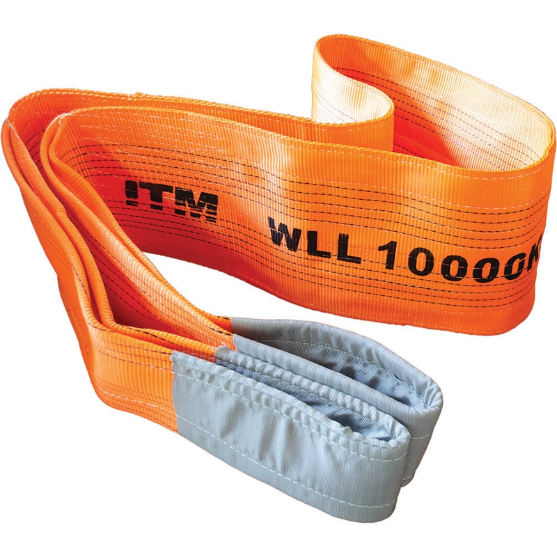 ITM Flat Web Lifting Sling – 10Ton – 4M Length