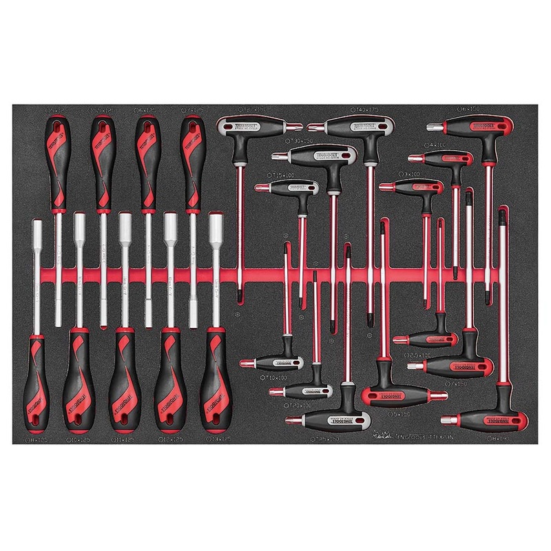 Teng 23pc Nut & T-Handle Driver Set (EVA)