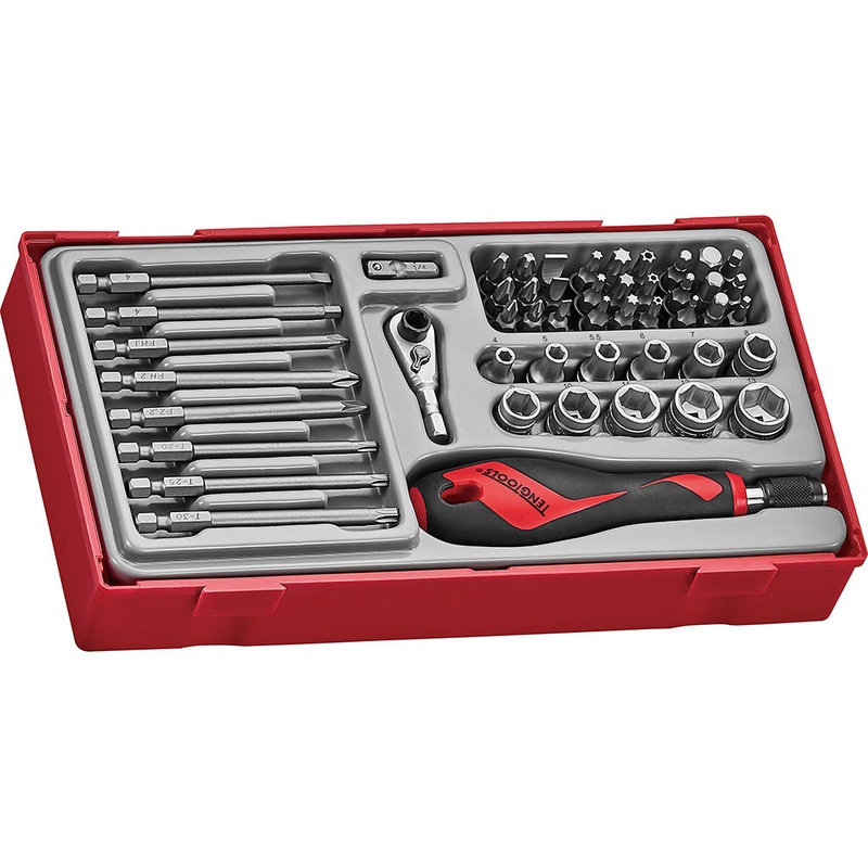Teng 49pc MD Bits & Socket Set – TC-Tray