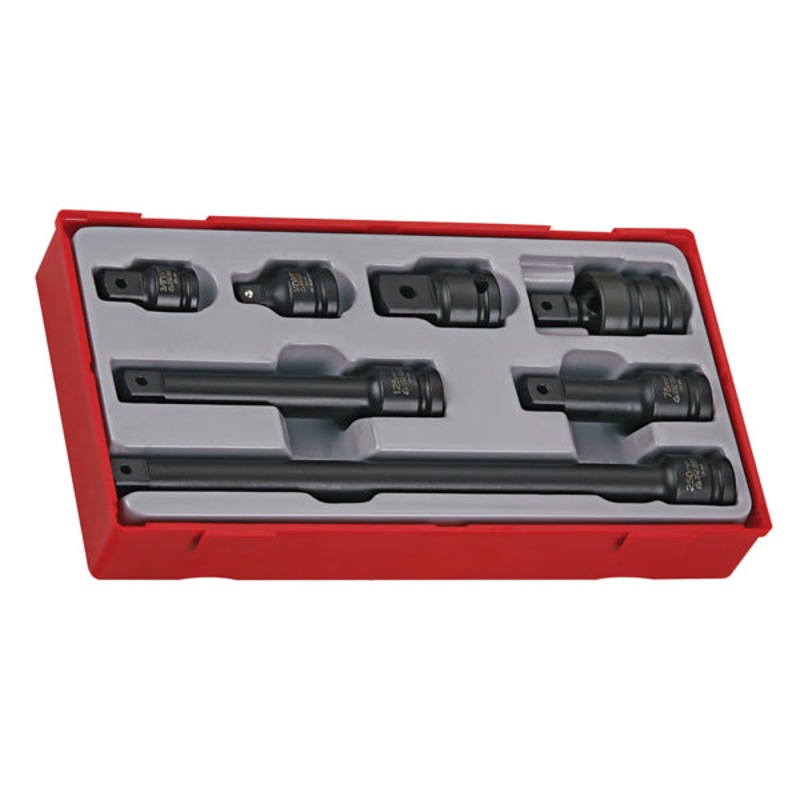 Teng 7pc 1/2in Dr. Imp Acc Set (Din ) – TC-Tray
