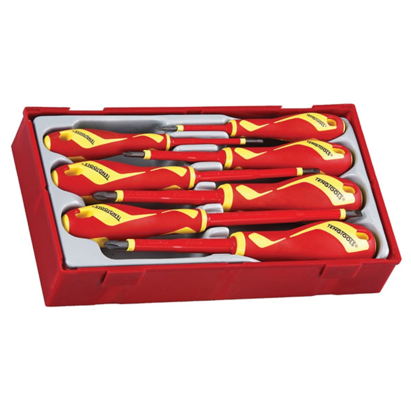 Teng 7pc MD 1000V VDE Screwdriver Set – TC-Tray