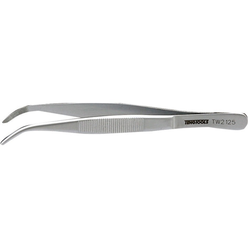 Teng Tweezer 125mm Straight Non-Toothed