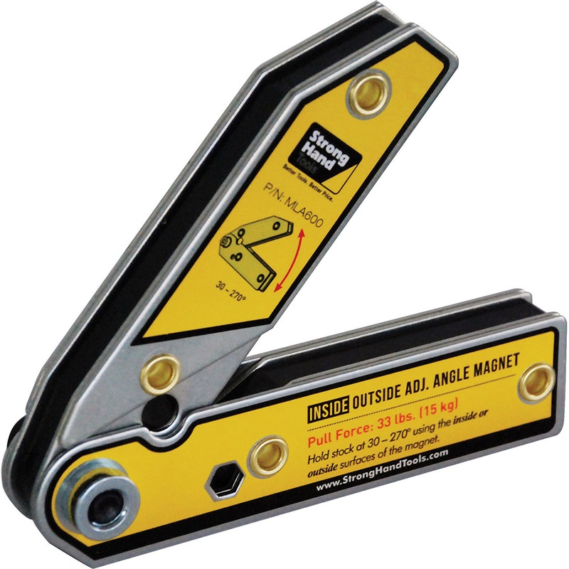 Stronghand Adj. Inside/Outside Angle Magnet-156x156x20mm