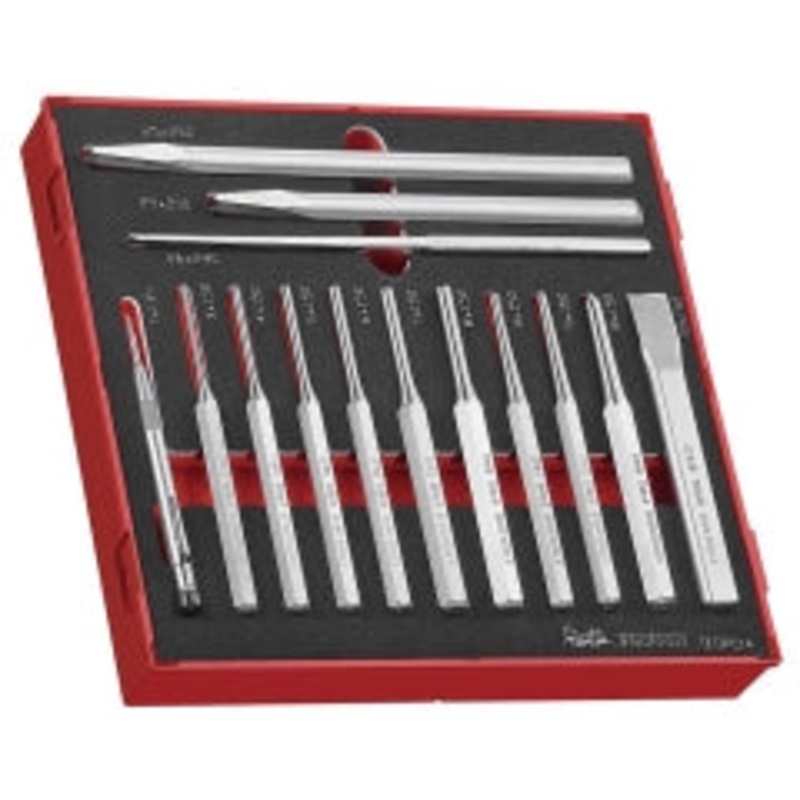Teng 14pc Pin Punch & Chisel Set – TED-Tray