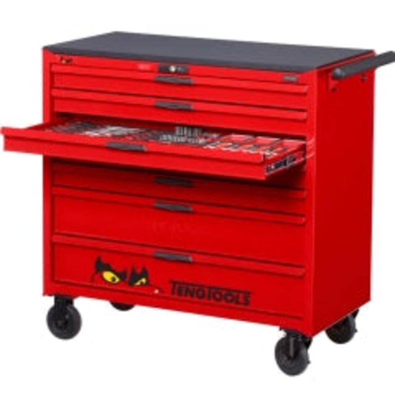 Teng 631pc General Metric EVA Tray Tool Kit (NF)