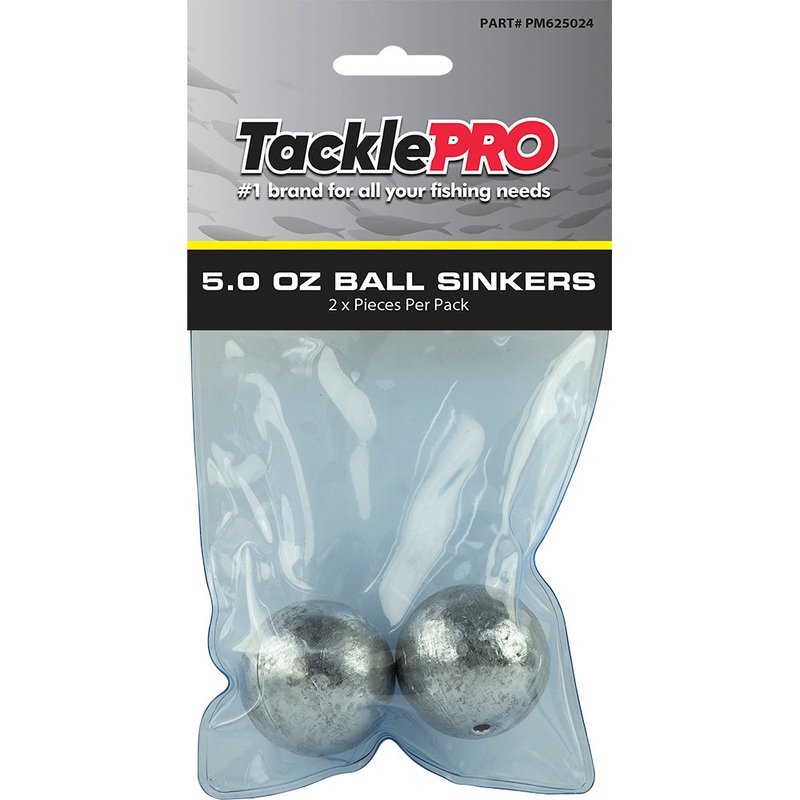 TacklePro Ball Sinker 5.0oz – 2pc