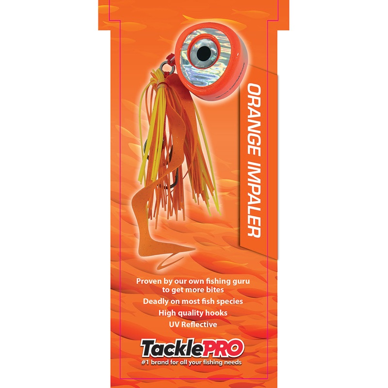 TacklePro Kabura Lure 200gm – Orange Impaler