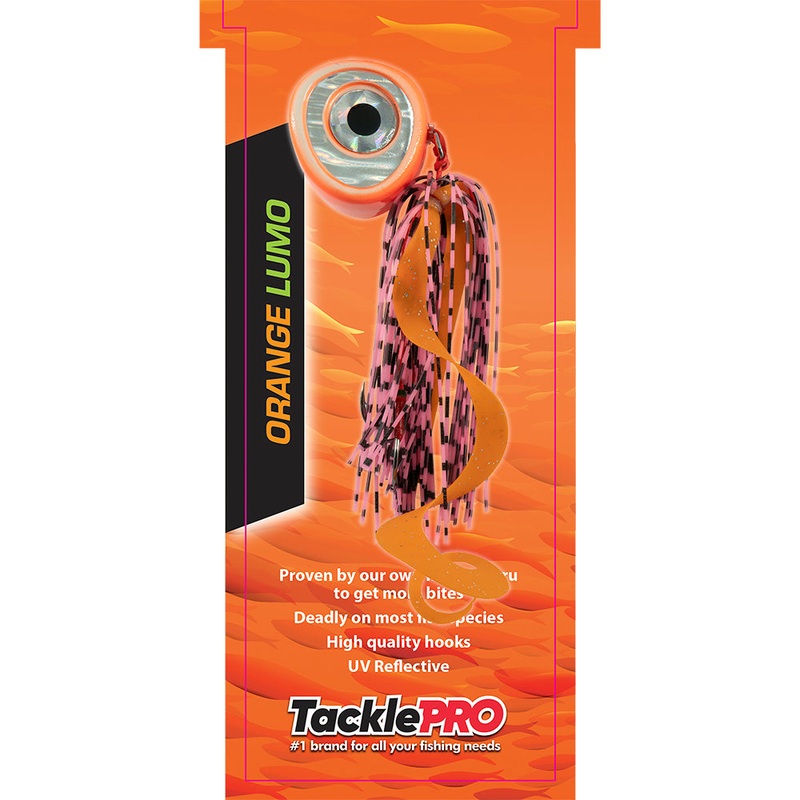 TacklePro Kabura Lure 40gm – Orange Lumo
